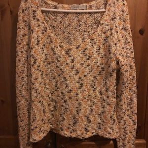 Mink Pink cotton knit sweater M